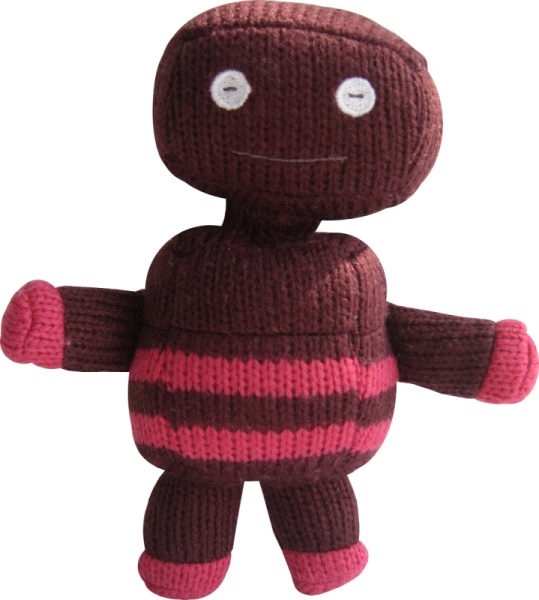 Latitude Enfant Peluche Robot Ursule - 15 cm